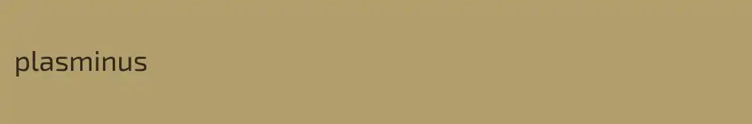 plasminus