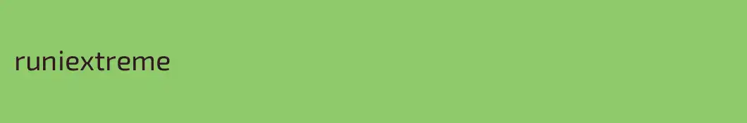 runiextreme