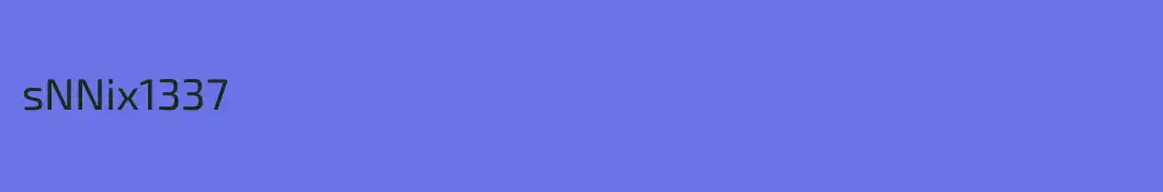 sNNix1337