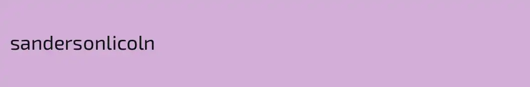 sandersonlicoln