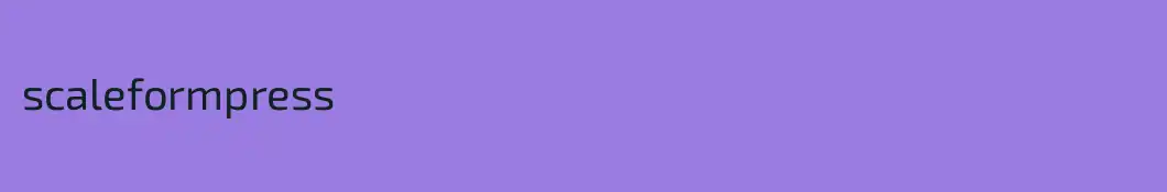scaleformpress