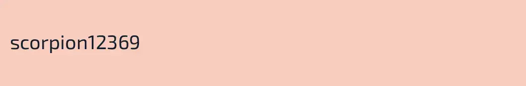 scorpion12369