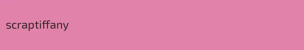 scraptiffany