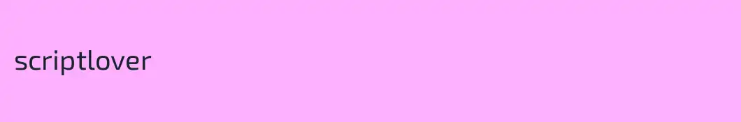 scriptlover