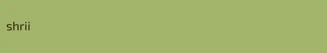shrii