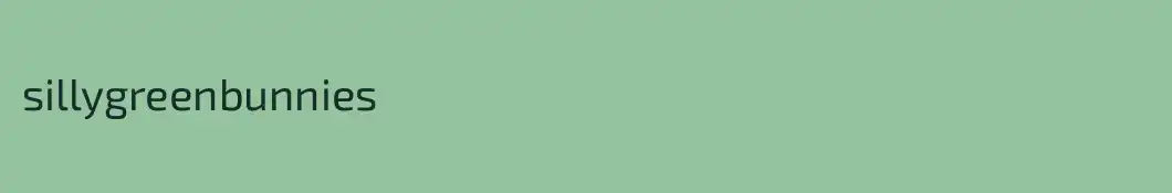 sillygreenbunnies