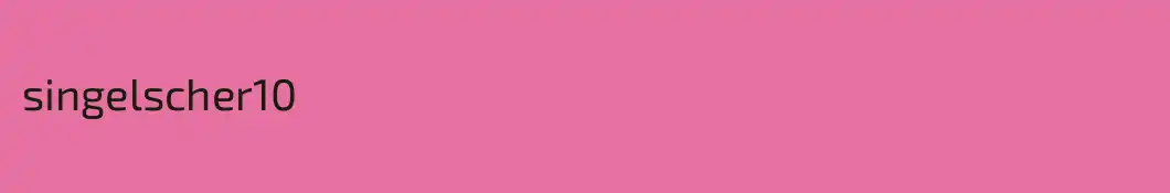 singelscher10