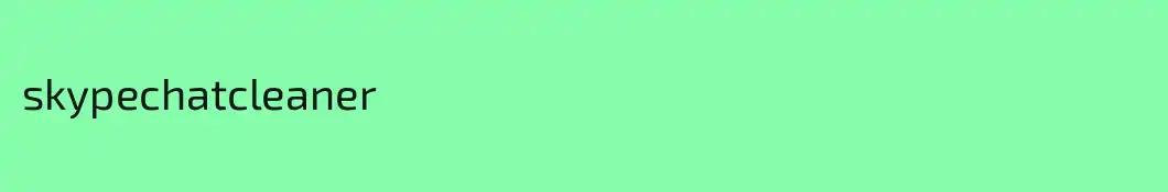skypechatcleaner