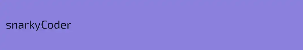 snarkyCoder