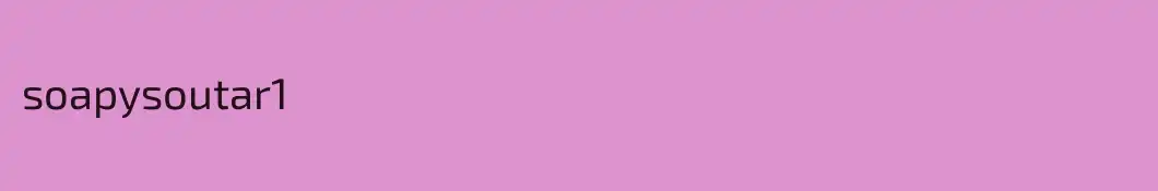 soapysoutar1