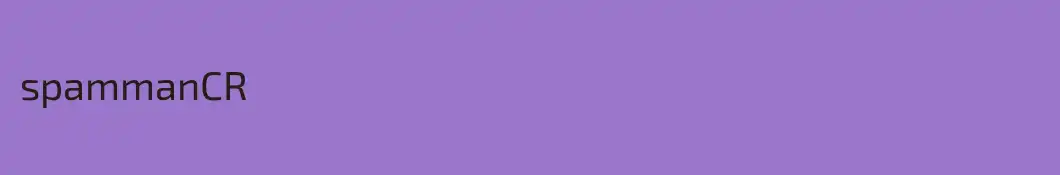 spammanCR