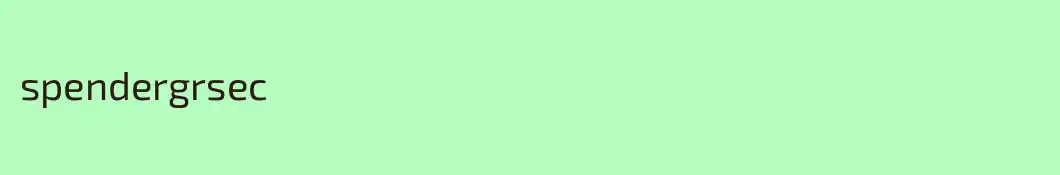 spendergrsec