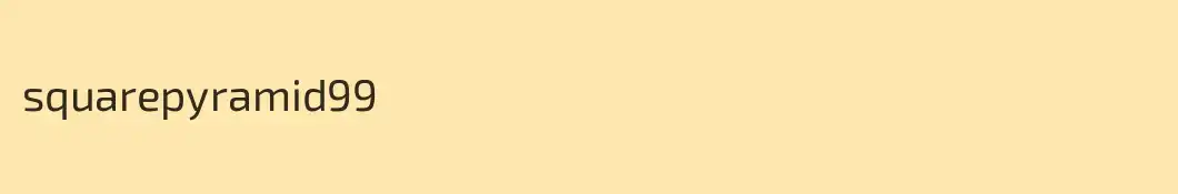 squarepyramid99