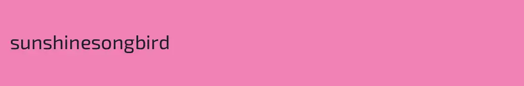 sunshinesongbird