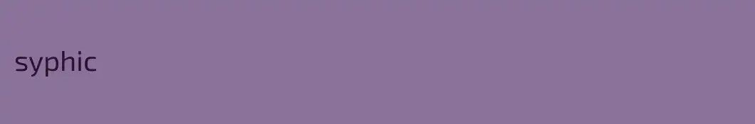 syphic