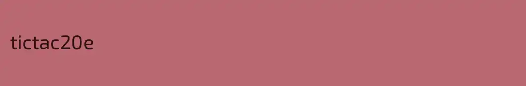 tictac20e