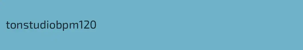 tonstudiobpm120