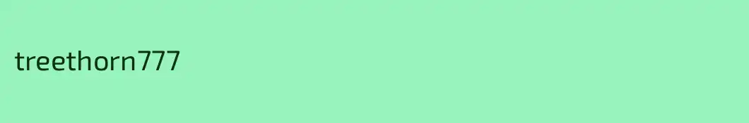 treethorn777