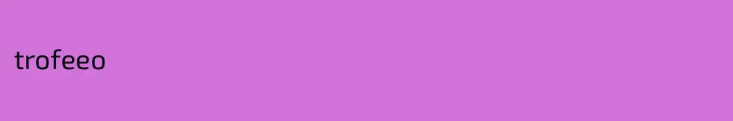 trofeeo
