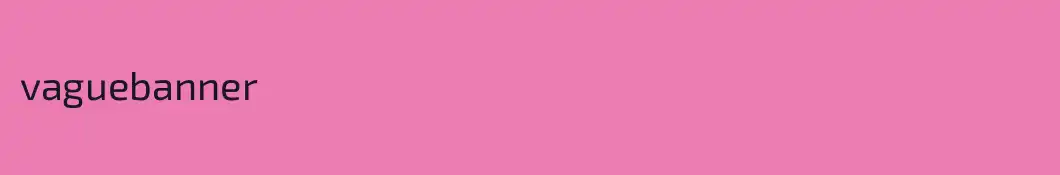 vaguebanner