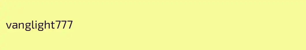vanglight777