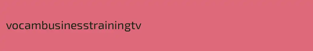 vocambusinesstrainingtv
