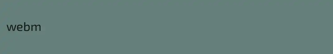 webm