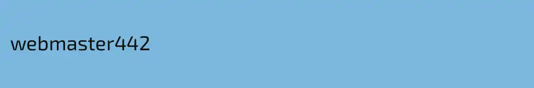 webmaster442
