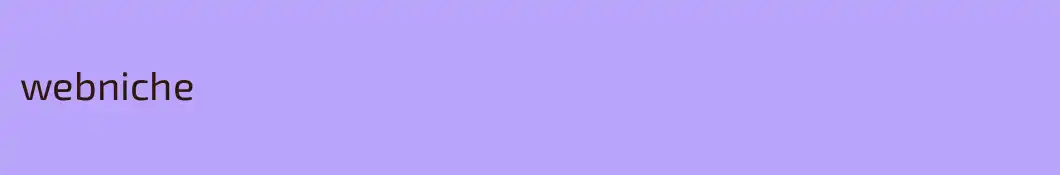 webniche