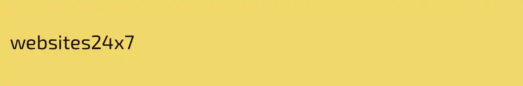 websites24x7