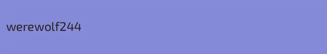 werewolf244