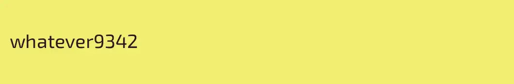 whatever9342