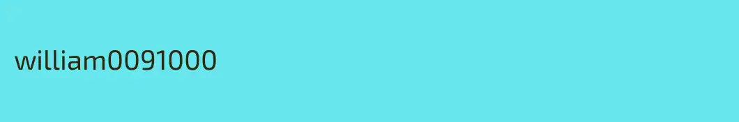 william0091000