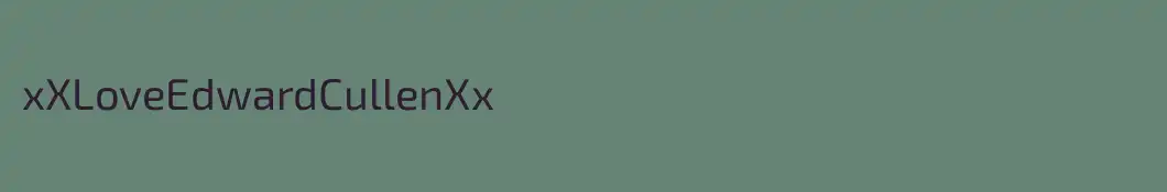 xXLoveEdwardCullenXx