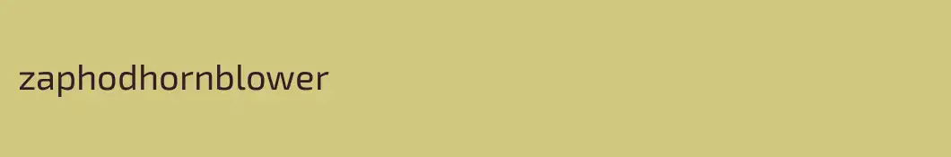 zaphodhornblower