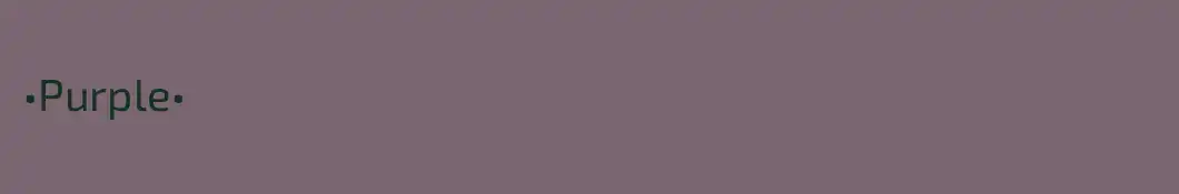 •Purple•