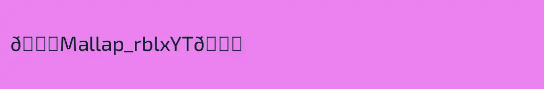 🌈Mallap_rblxYT💎