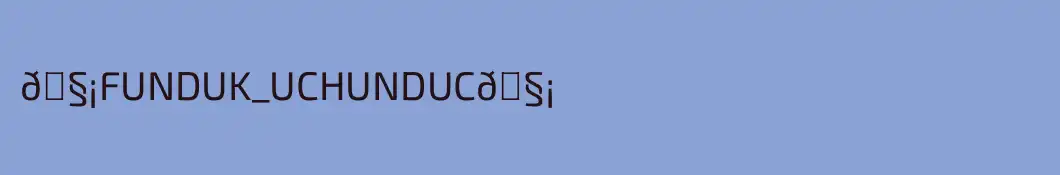 🧡FUNDUK_UCHUNDUC🧡