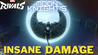 MOON KNIGHT'S INSANE DAMAGE in Marvel Rivals