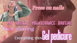 Getting myself together, maintenance routine ft madam glam
