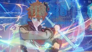 [NEW 5.2 Abyss] UNSTOPPABLE!! Childe International Speedrun 64s top half continuous - 7.5 gold