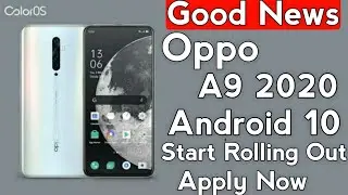 [Oppo A9 2020 Android 10] | Oppo A9 ColorOs 7 & Android 10 Update Released | Apply Now