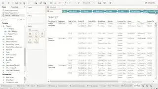 Tableau Table Improvements - How to add 50 columns in dashboard