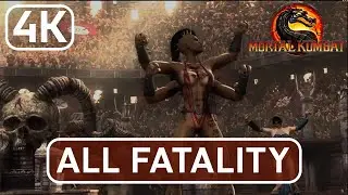 MORTAL KOMBAT 9 - All Fatality On Sheeva [1080p]