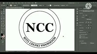 NCC Logo Design Step by Step Complete Tutorial