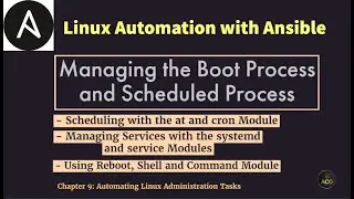 #33: How to use at | cron | Systemd | Service | Reboot | Shell & Command Modules in Ansible Playbook