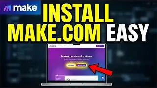 How to install Make.com for visual automation building - Easy Tutorial