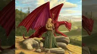 A New Friend by Larry Elmore brought to you by the Next Gen NFTs of Everscapes.io