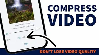 How to Compress Videos Without Losing Quality on iPhone I How to Reduce Video File Size in iPhone