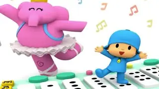 Pocoyo in english Counting Keyboard Gameplay
